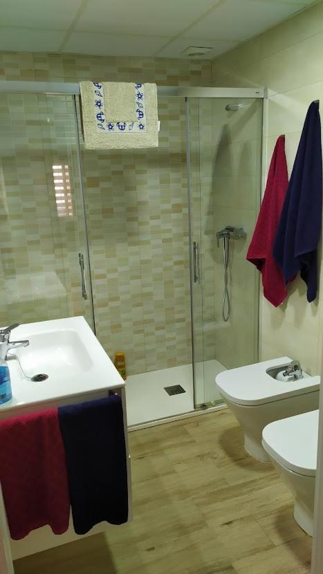 Atractivo Apartamento En La Playa Con Parking Roquetas de Mar Eksteriør billede